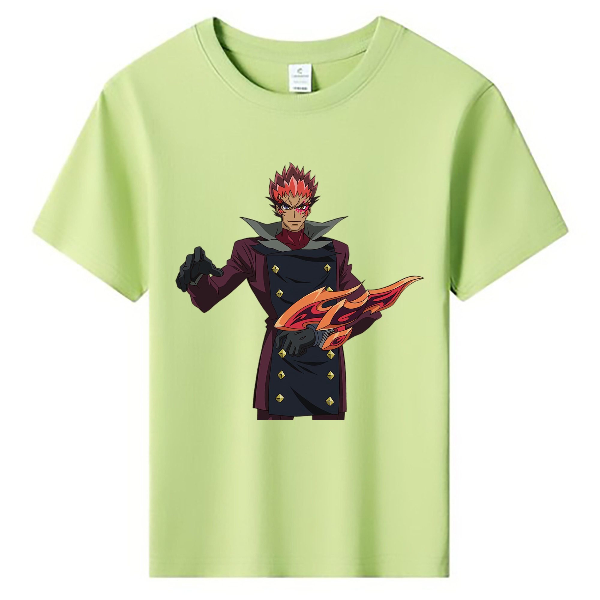 （画像用） 遊☆戯☆王 Yu-Gi-Oh! 綿100％キッズTシャツ（フロントプリント）